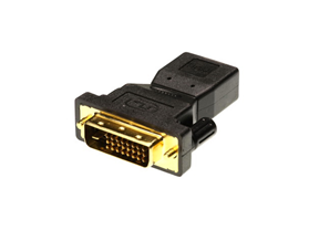 HDMI 19母／DVI 24+1公 转接头