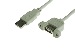 USB A公／U型头A母 1.8米